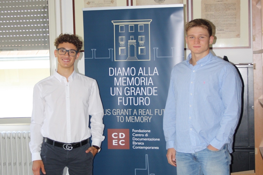 I ragazzi del Servizio austriaco all’estero volontari alla Fondazione CDEC