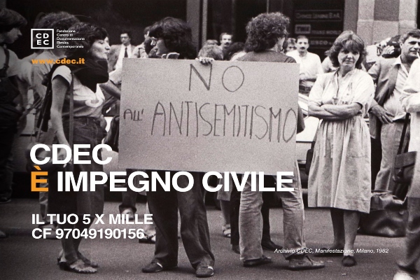 Il 5×1000 alla Fondazione CDEC